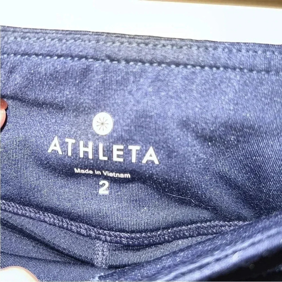 Athleta Ramp It Up Tennis Skort Size 2 Blue Sporty Golf Exercise - Picture 2 of 3